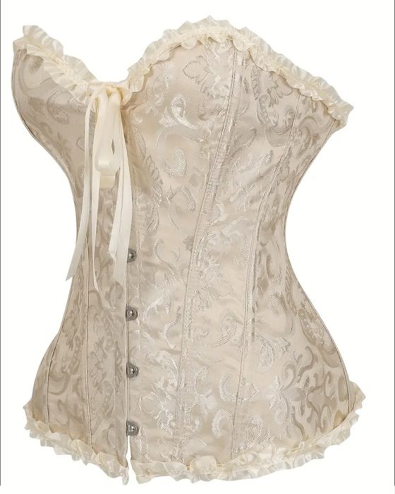 Корсет бежевий