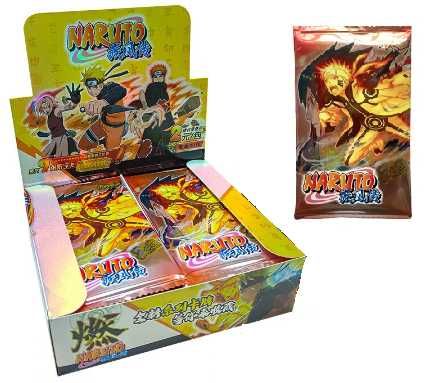 Karty Naruto Booster Box Karty Do Gry w Wojne