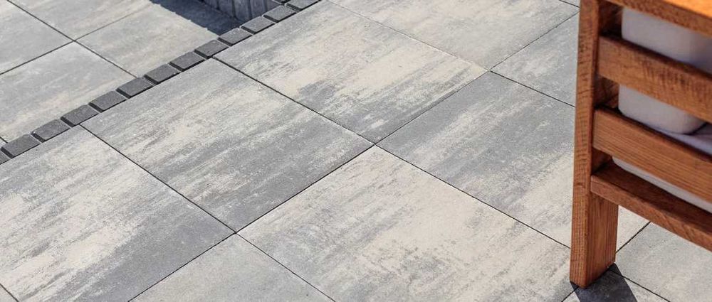 Nowoczesna Płyta tarasowa Polbruk Lamell 60x40x4,5cm