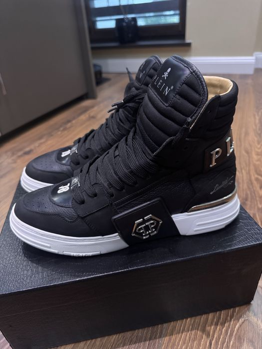 Buty Philipp Plein Hi-Top Sneakers rozmiar 43 - paragon moliera