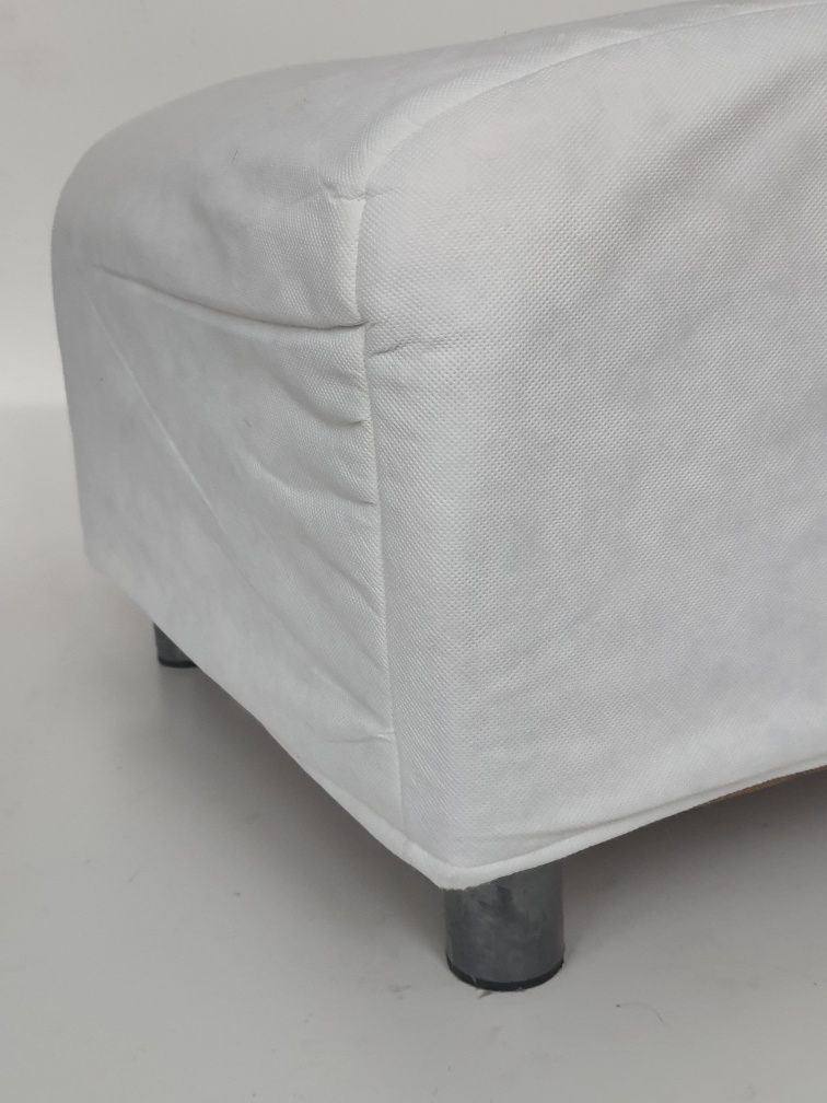 Pufy Ikea białe w dobrym stanie
