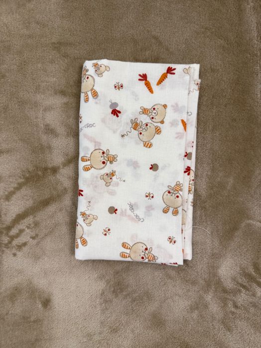 Набір пелюшок для малюка • Муслін + фланель • Ідеальний стан