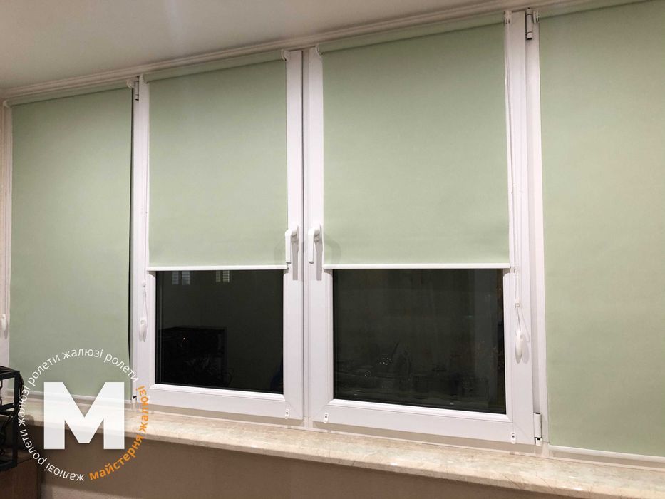 Тканевые жалюзи для окон. Рулонные шторы с бесплатный замером! Римские