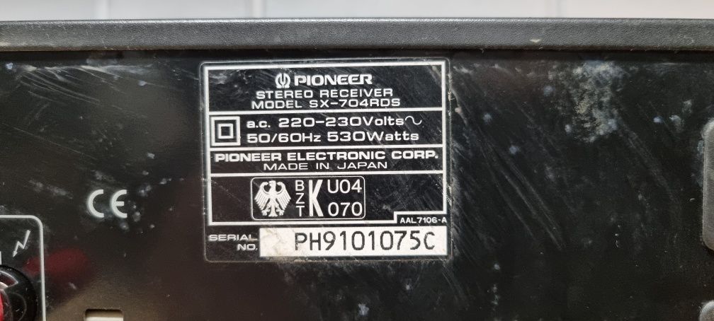 Amplituner  PIONEER SX-704rds. Japan