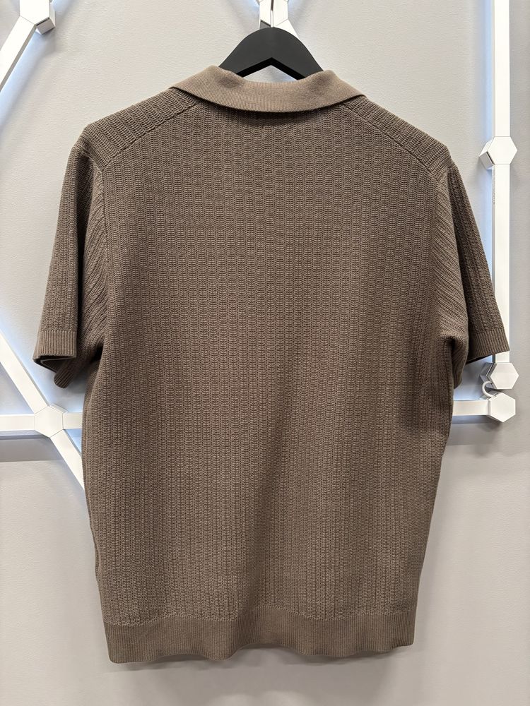 Поло коричнева Massimo Dutti M