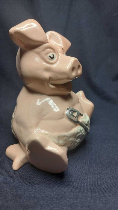 Винтажная керамическая копилка малыш Вуди.