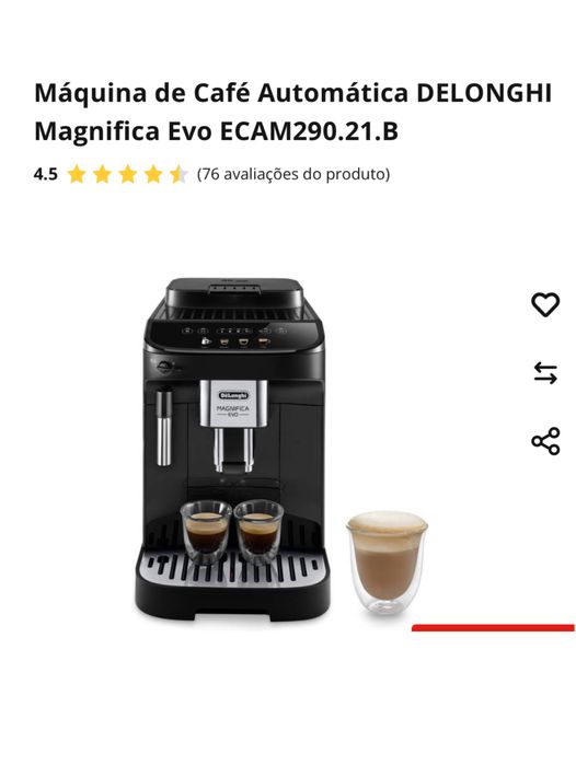 Maquina de café automática Delongui.