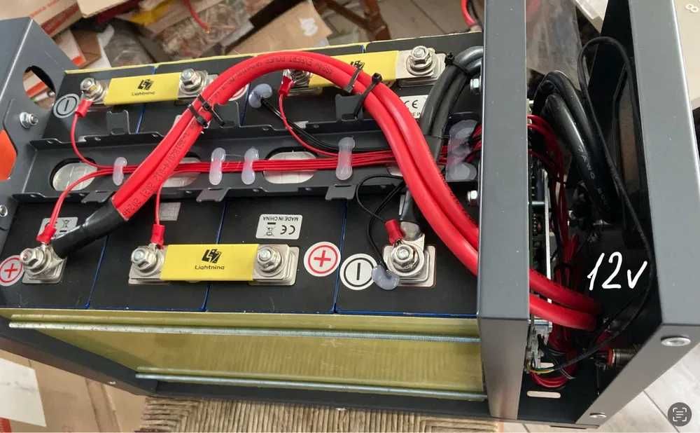 Акумулятор Lifepo4 4,363кВт 12v, A+10000 циклов / 24в / 48в - 280ач