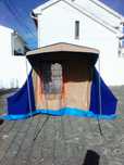 Tenda com dois quartos de casal