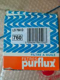 Purflux LS760D Filtr oleju Nowy 1.9D Renault Clio Rapid Express