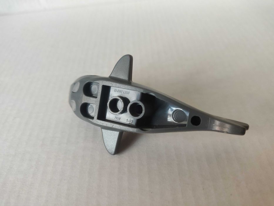 Акула серая большая для Лего Lego Вода Shark на скейте, 7 см.