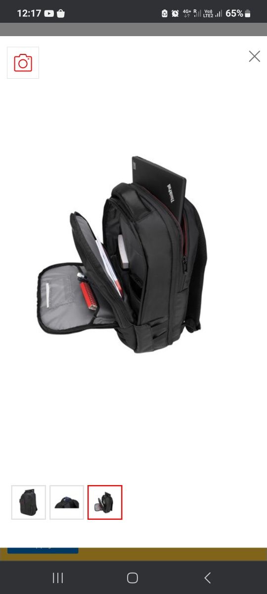 Рюкзак Lenovo 15.6" ThinkPad Professional Backpack,рюкзак для ноутбука