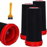3x Filtr zmywalny Filtry do odkurzacza Bosch Seria Serie 4 Flexxo +