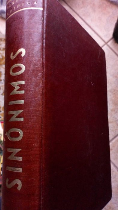 Dicionário de sinónimos da lingua portuguesa