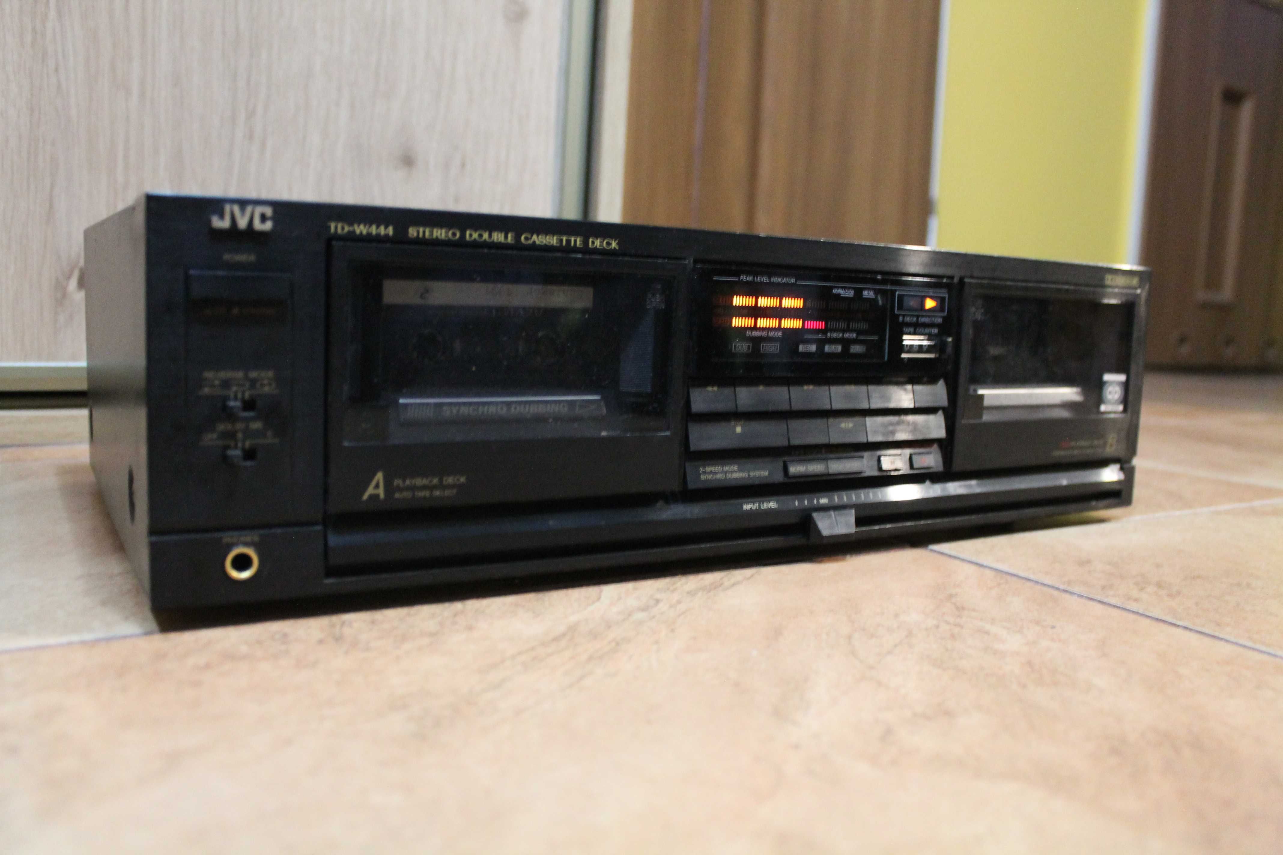 Magnetofon Dwukasetowy JVC TD-W444