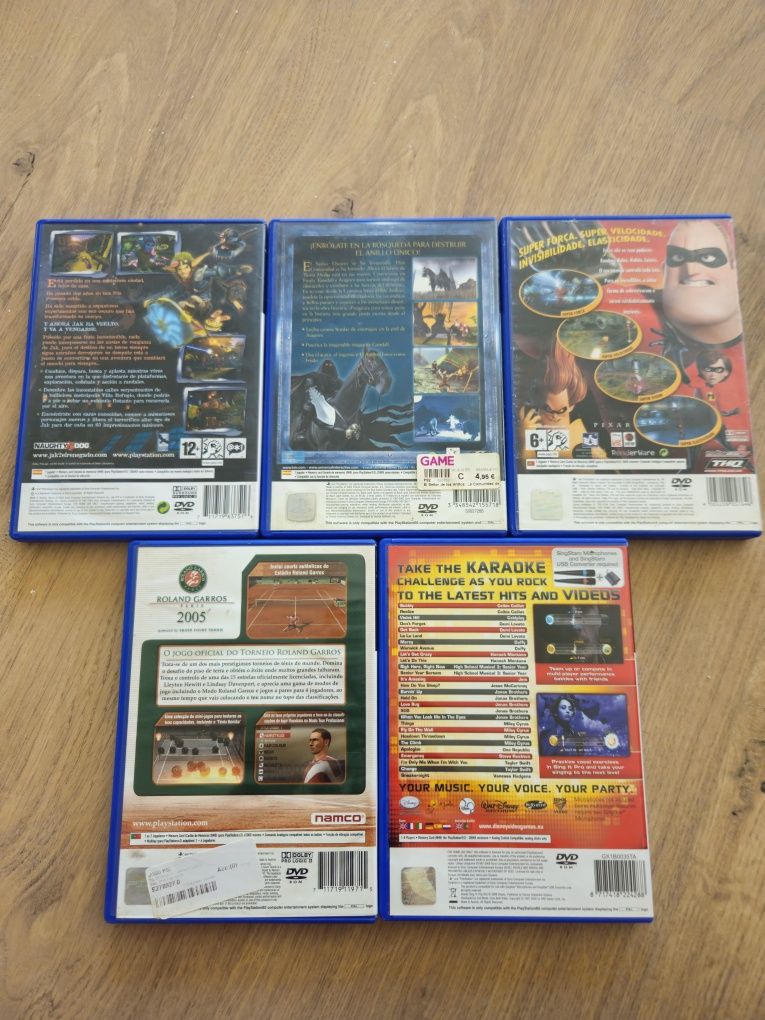 Jogos Sony playstation 1 2 3 incompletos Sem Manual e Sem Selo IGAC