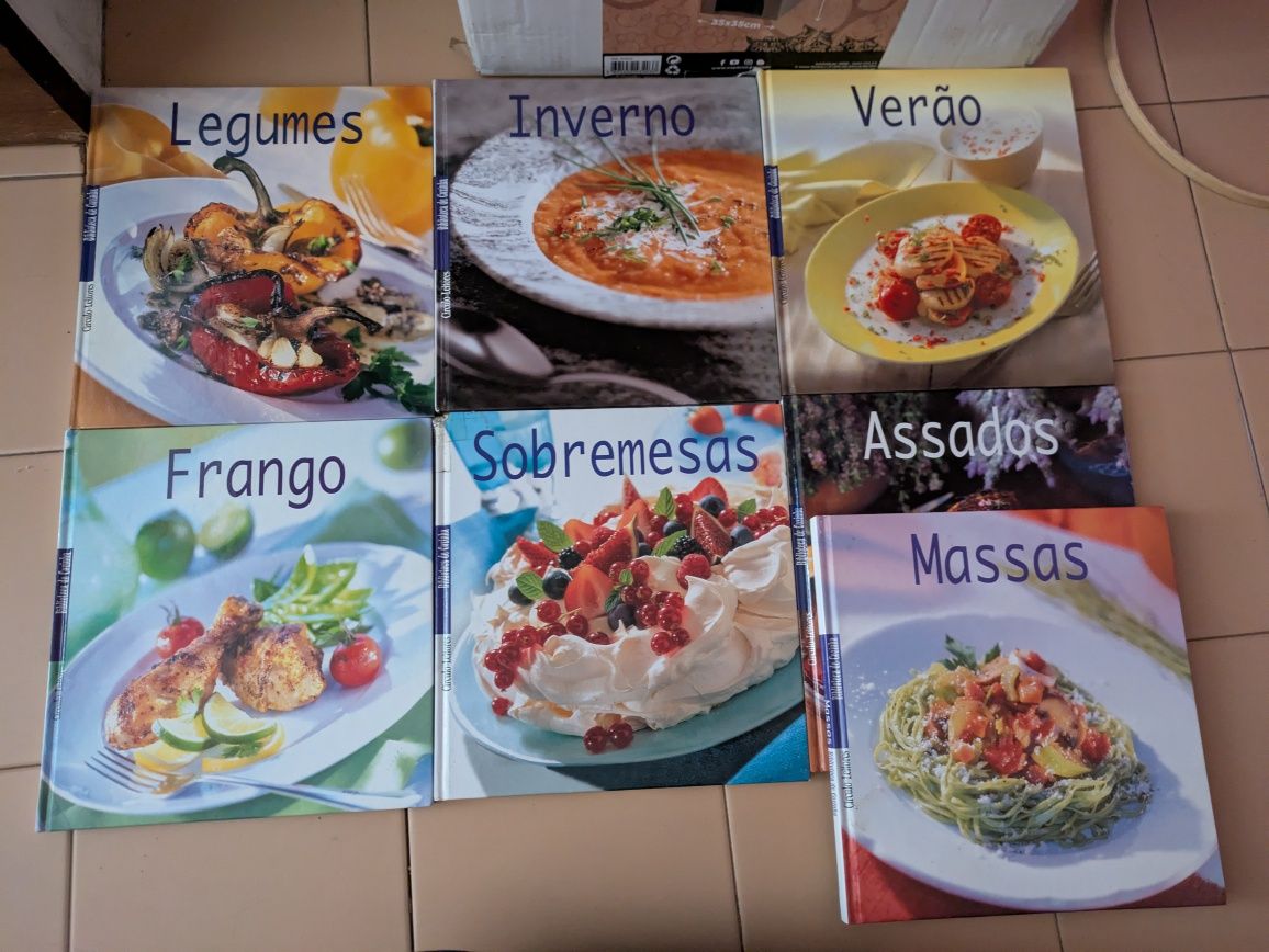 Livros variados  culinária enciclopédia