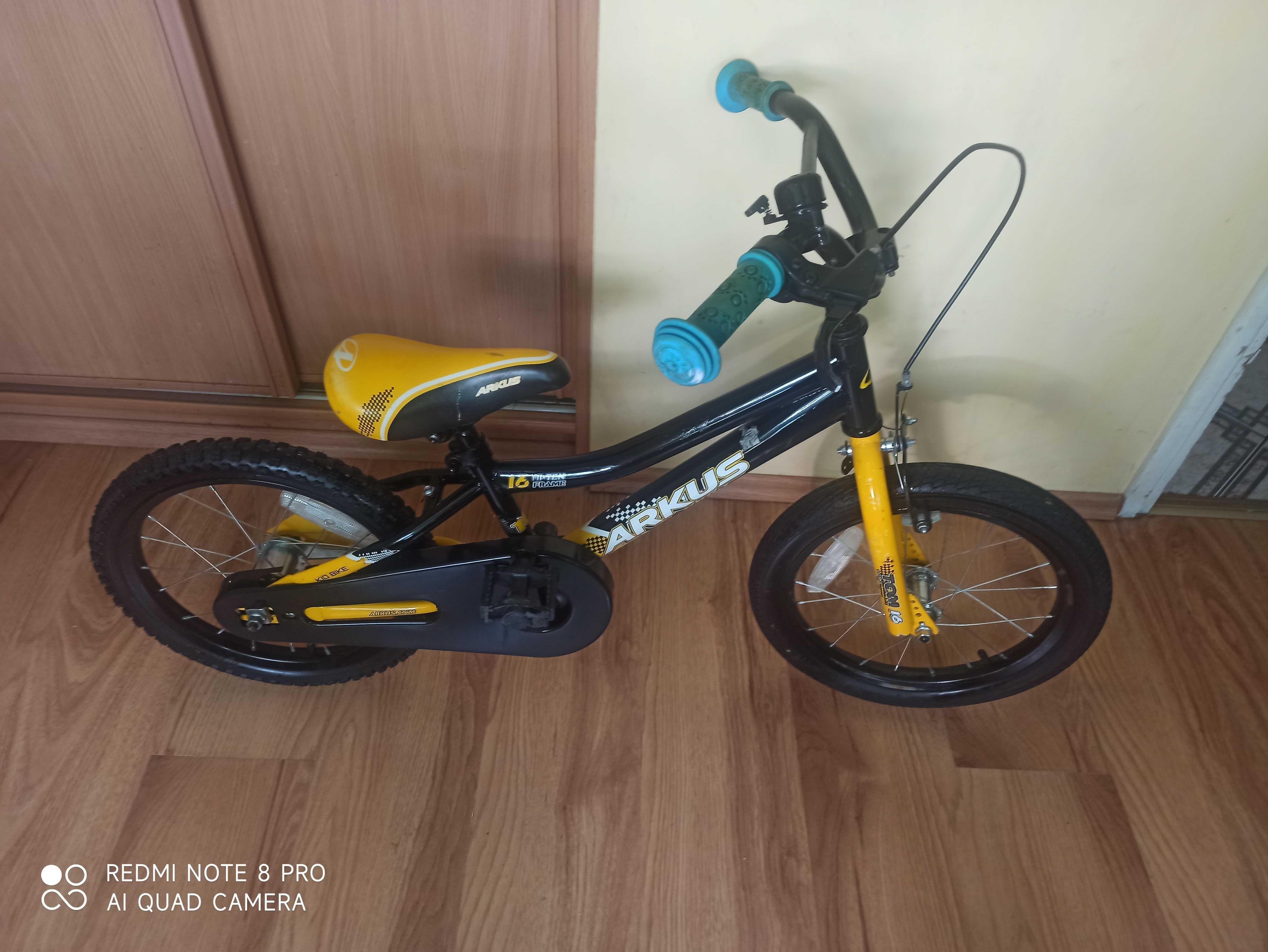 ARKUS ROMET rower dziecięcy koła 16" stan bdb.dla dzieci 5-8 lat.