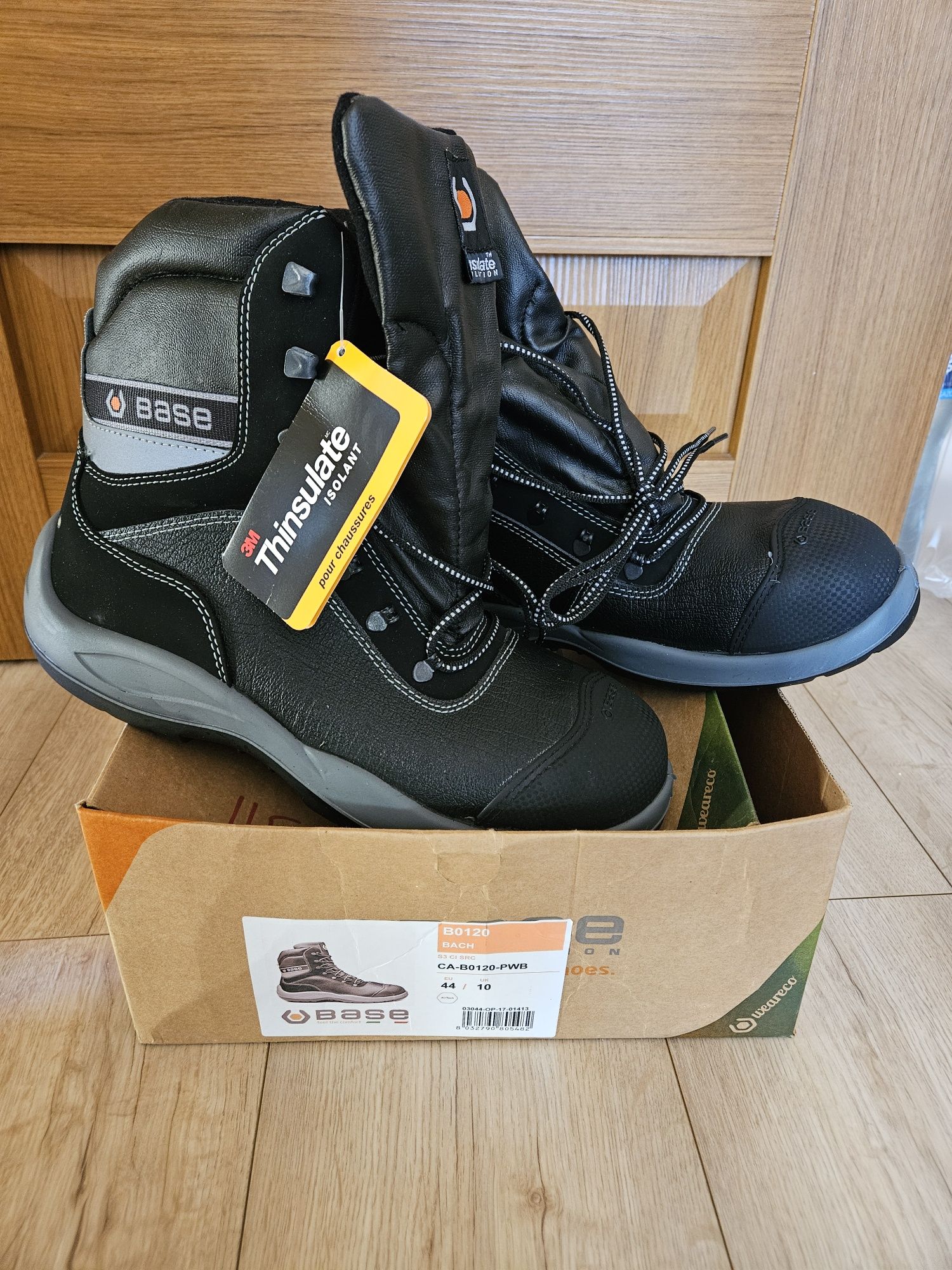 Buty robocze zimowe Base Bach S3 Cl SRC