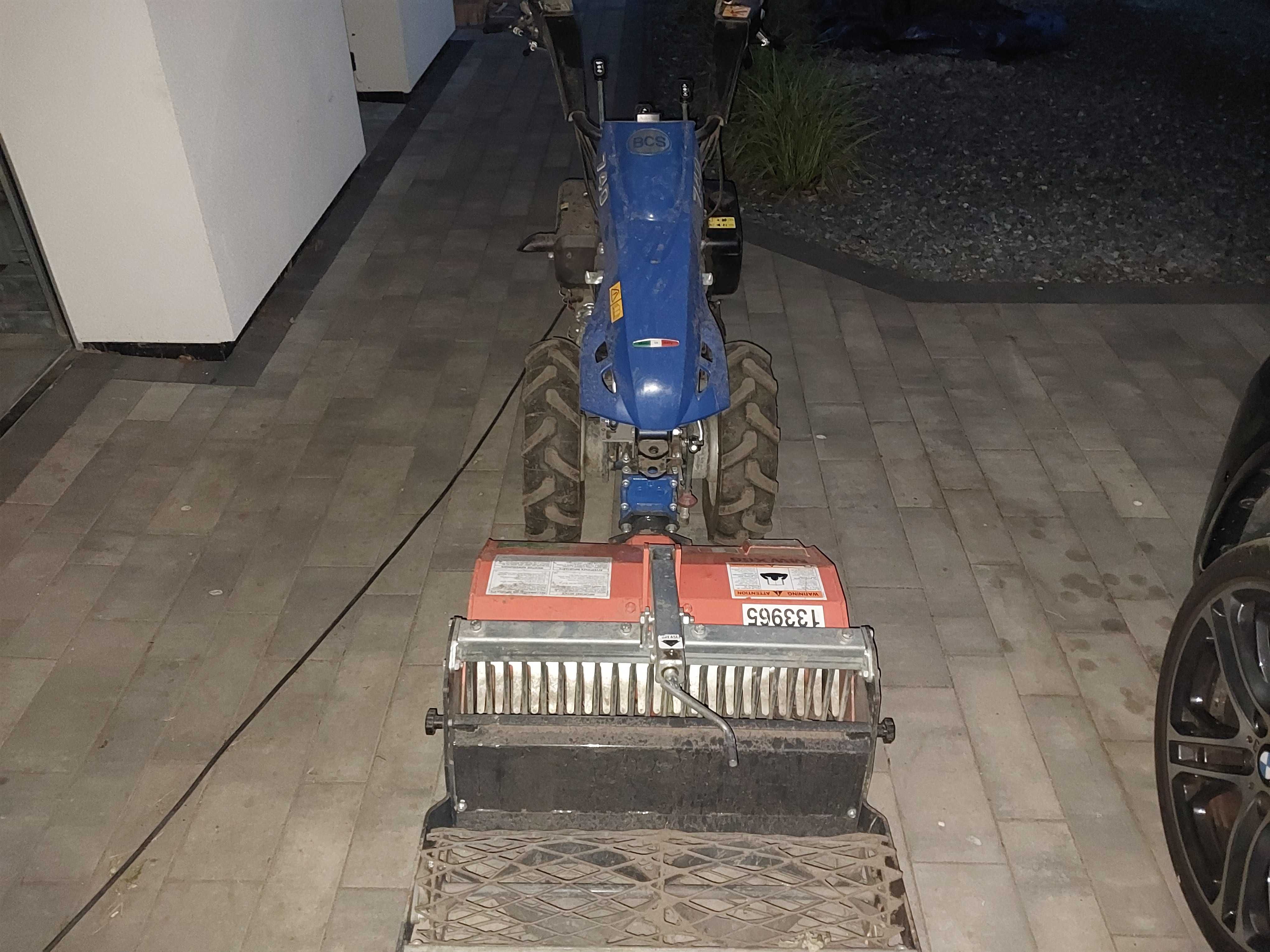 ciągnik bcs 740 diesel z glebogryzarką separacyjną
