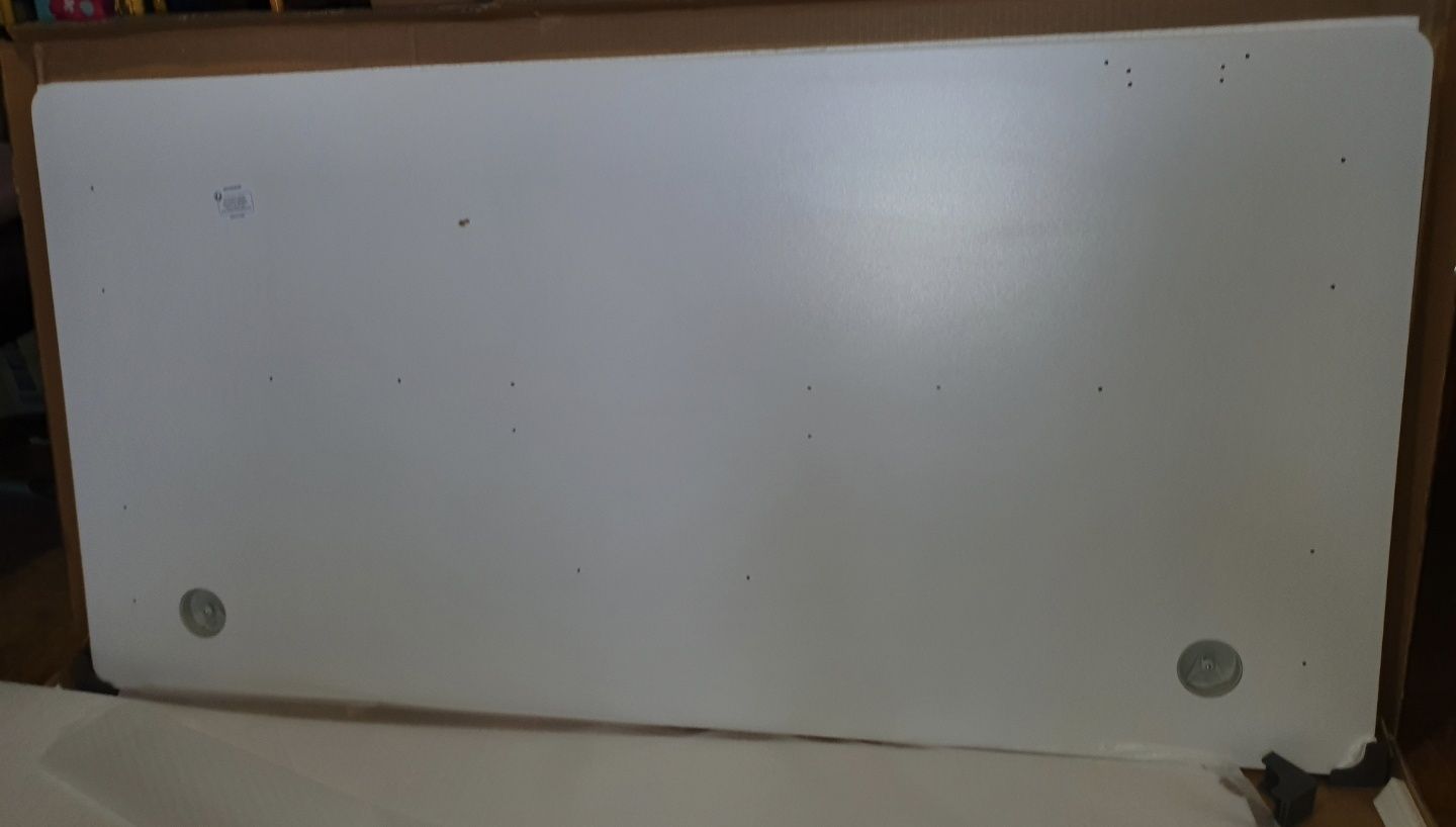 NOWY blat biurka 70x140cm z otworami na przewody