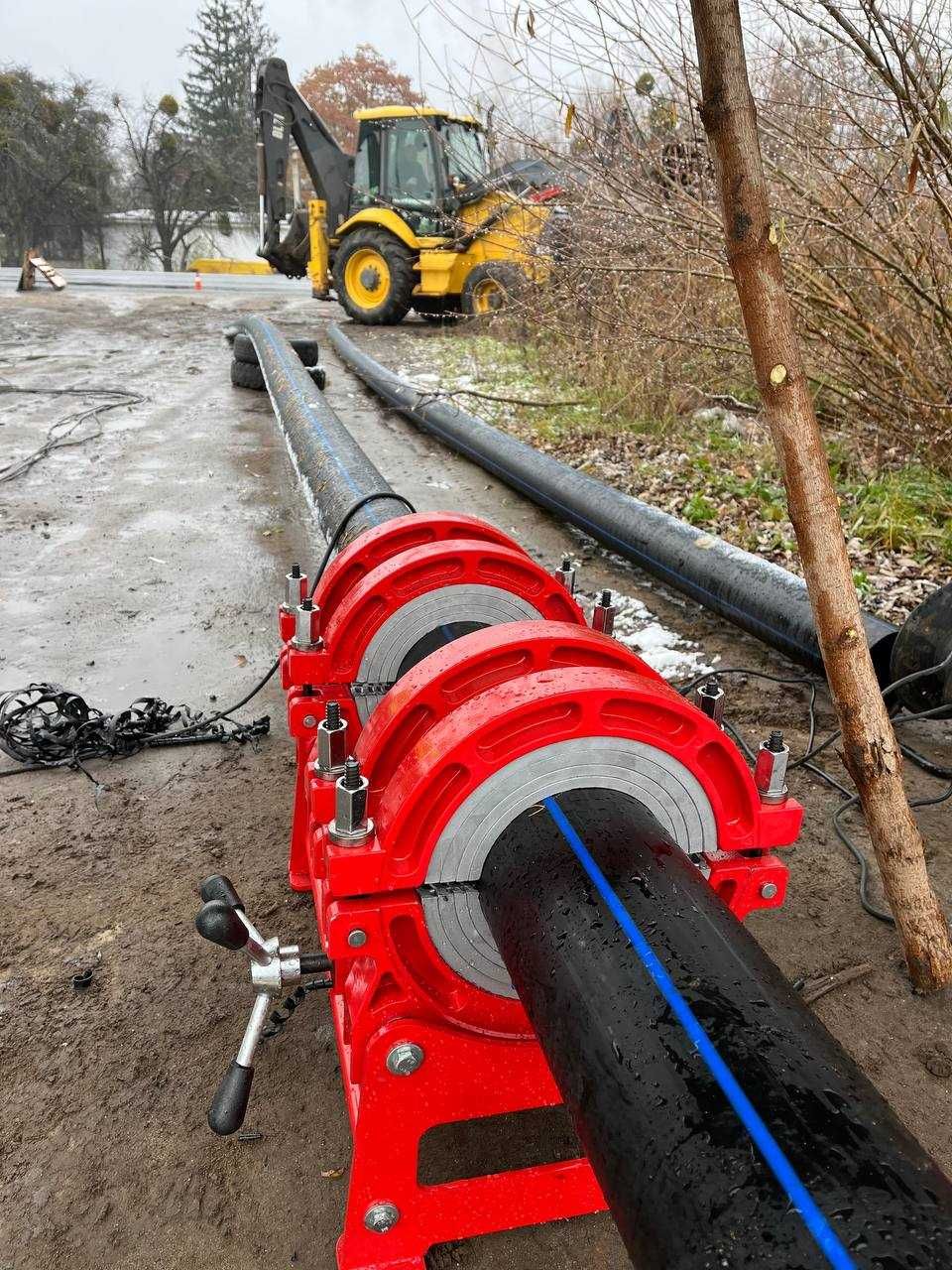 ГНБ, прокол під дорогою, прокол грунту, зварювання, пайка труб
