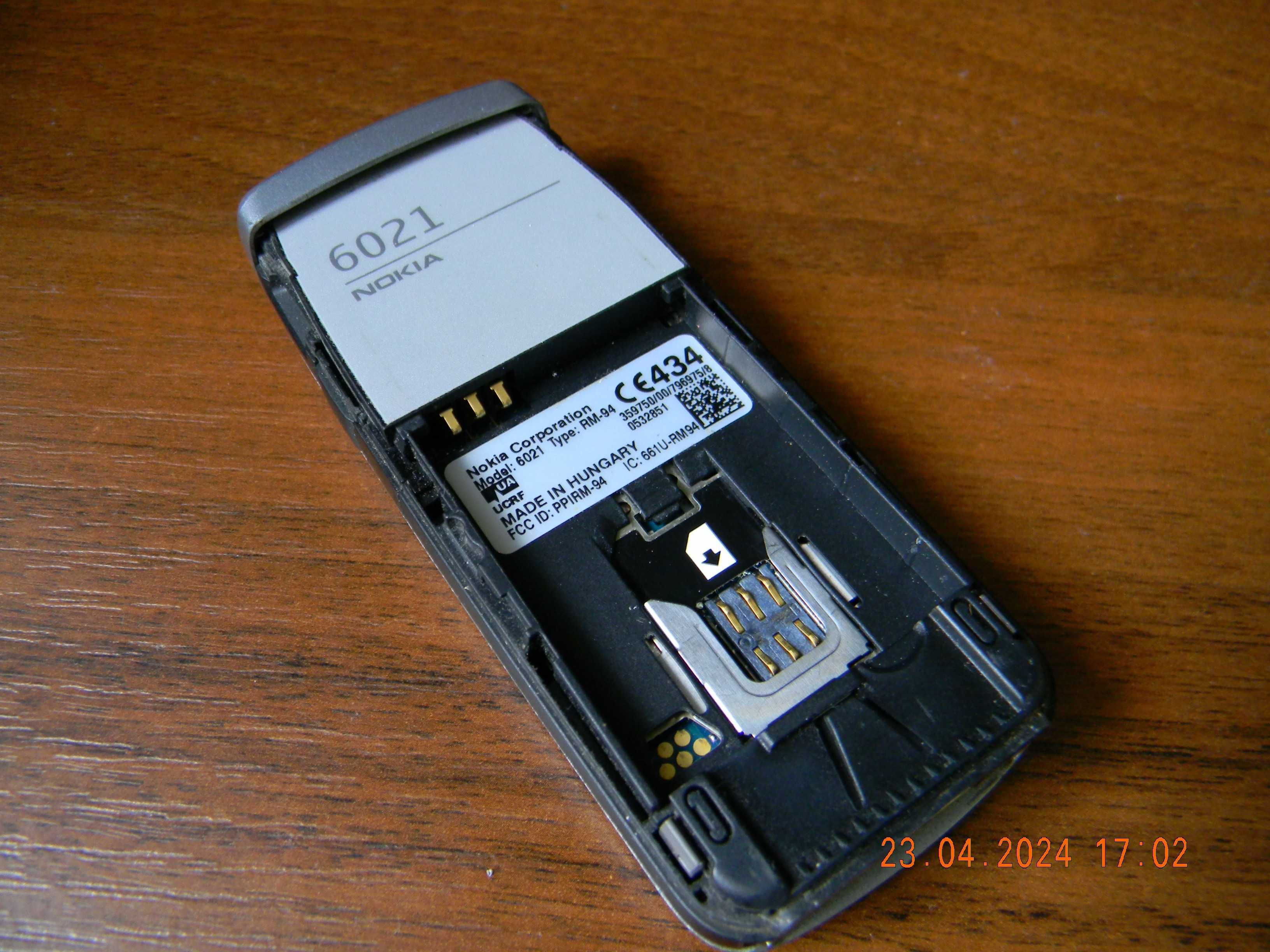 Nokia 6021 виробництво Угорщина