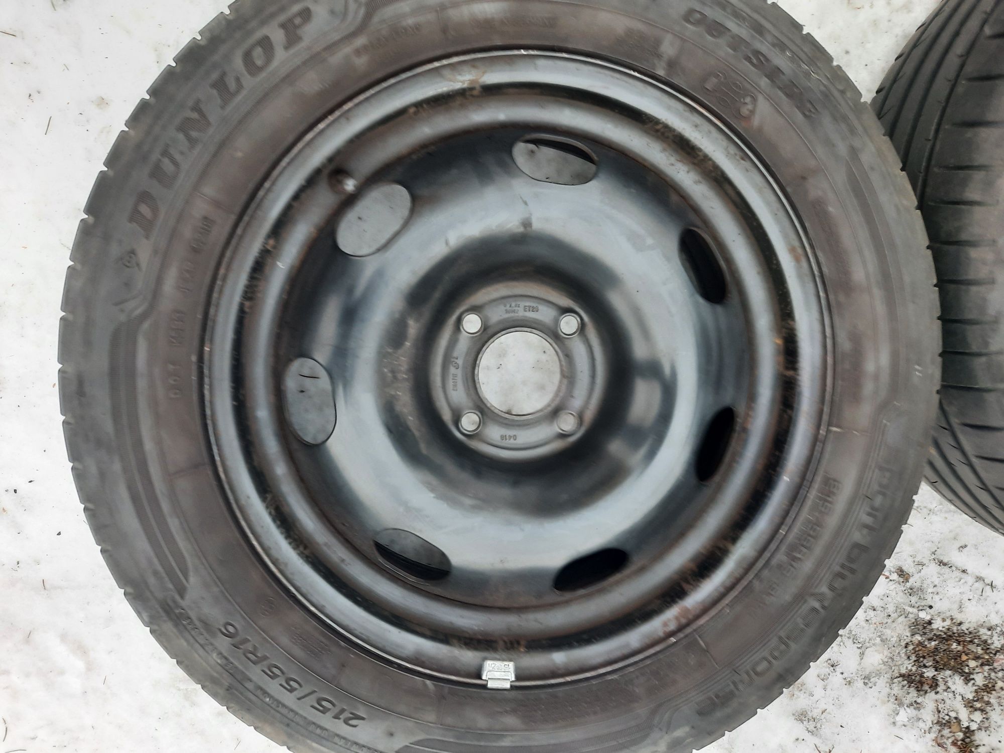 Felgi stalowe stalówki 16" et28 6,5j Citroen Berlingo