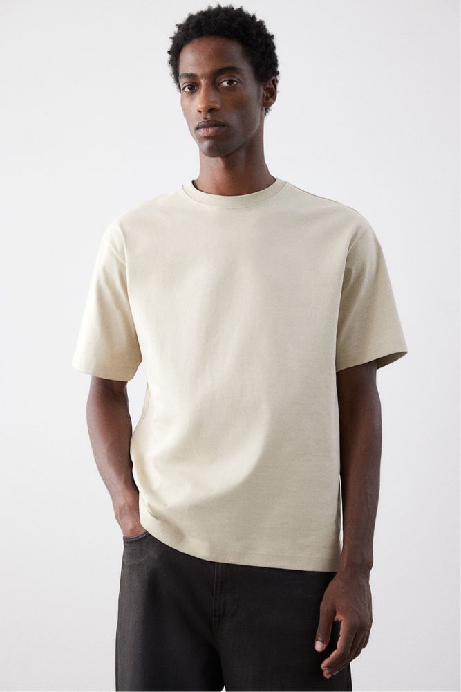 Якісна щільна футболка  H&M  Loose fit  6 кольорів