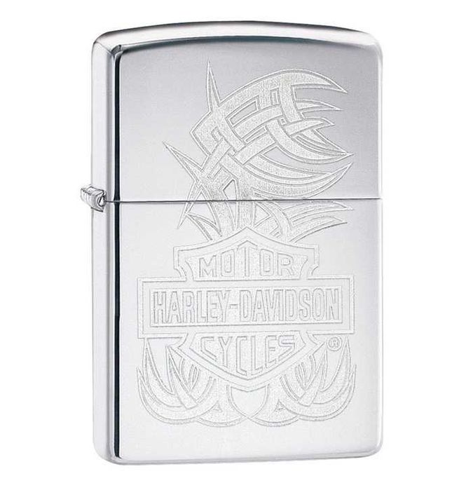 Isqueiro Zippo Vintage First Harley Davidson Motorcycle