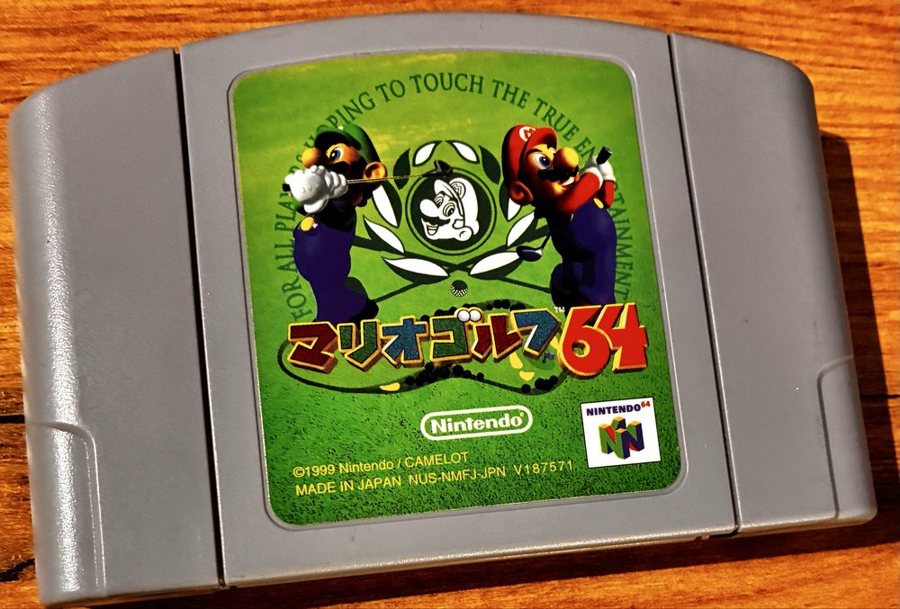 Mario Golf 64 – Nintendo 64 – wersja japońska NTSC-J
