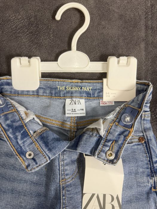 Детские новые джинсы скини, зара