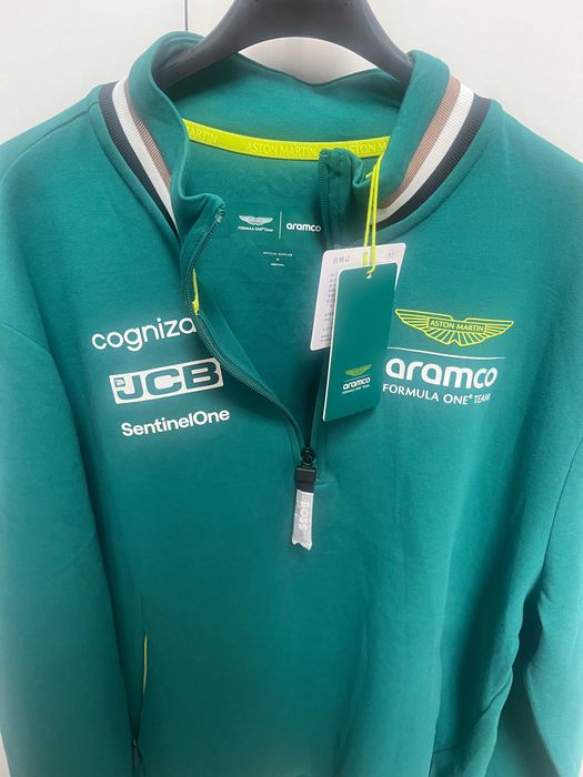 Bluza Aston Martin F1 Team 1/4 Zip Sweater