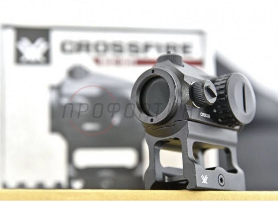 Каліматорний приціл Vortex Crossfire Red Dot Weaver з точкою 2 MOA