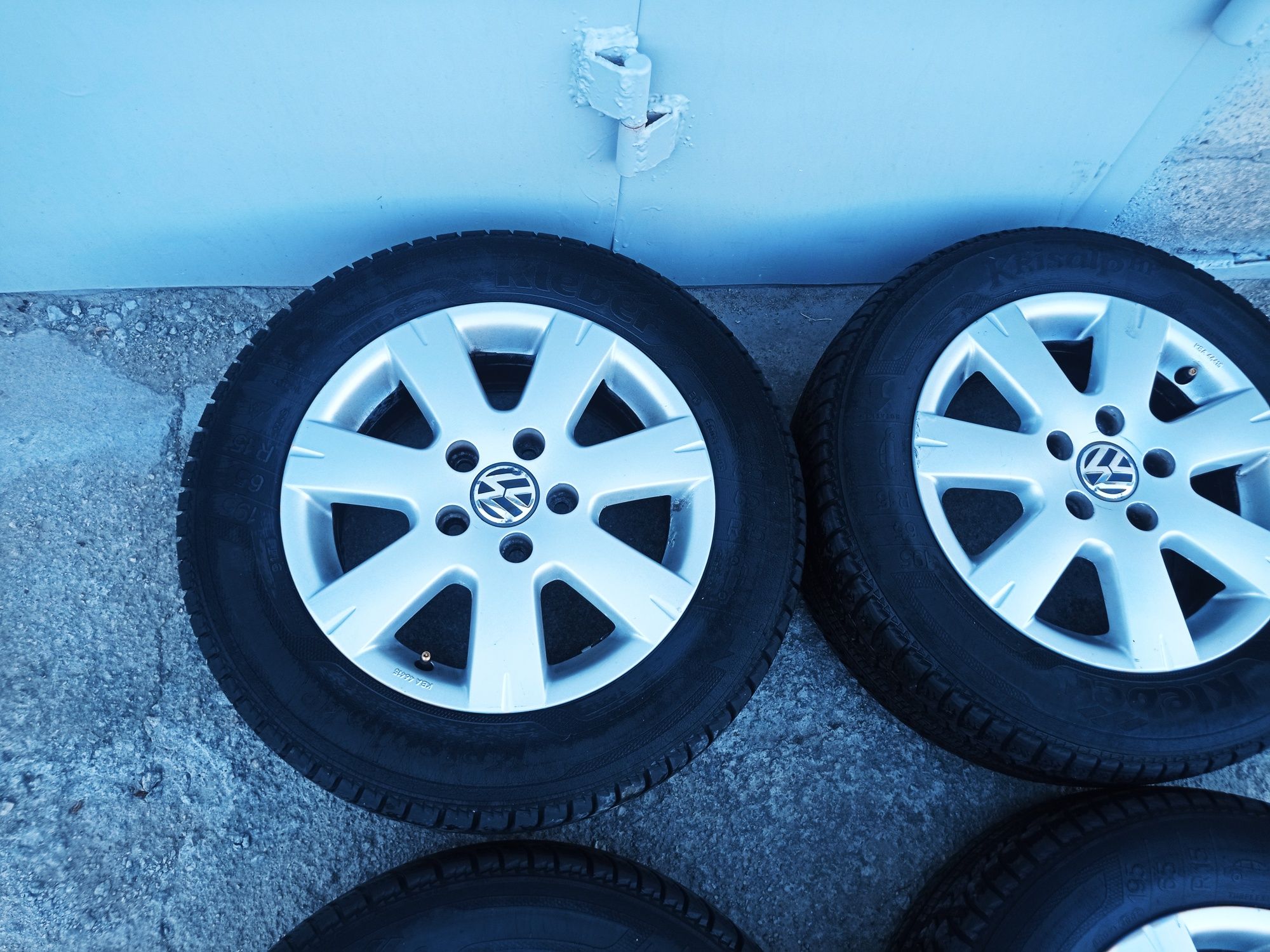 Диски 5х112 r15 оригінал volkswagen+резина зима 195/65r15 ціна за все