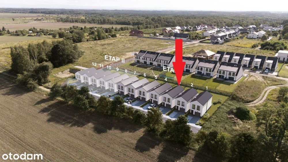 Nowy dom wolnostojący, garaż,4 pok, ogród, strych