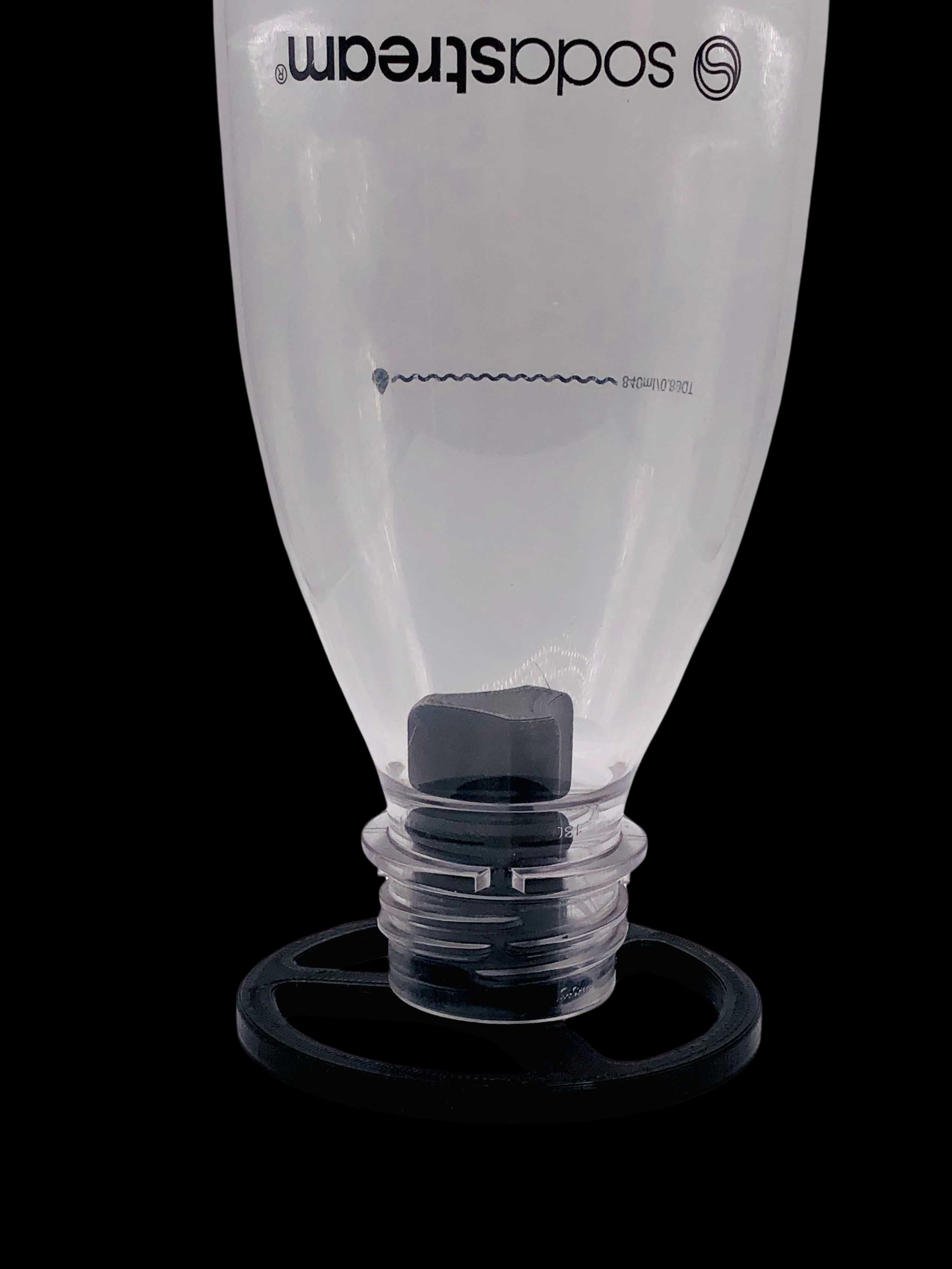 Ociekacz / stojak na butelkę do saturatora Sodastream, Brita Czarny