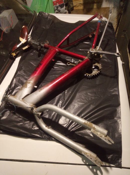 Вело рама на 20" колеса