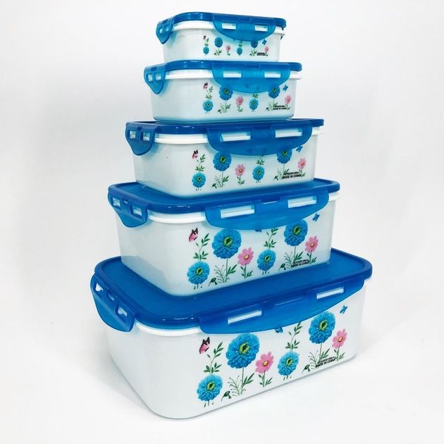 Набір судків UNIQUE UN-1514-5 шт | Харчові контейнери