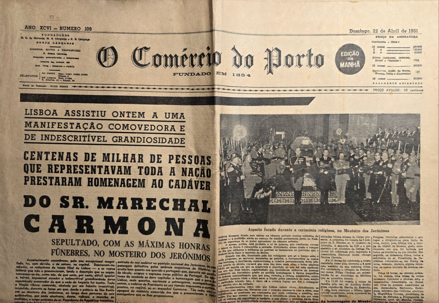 "O comércio do Porto"