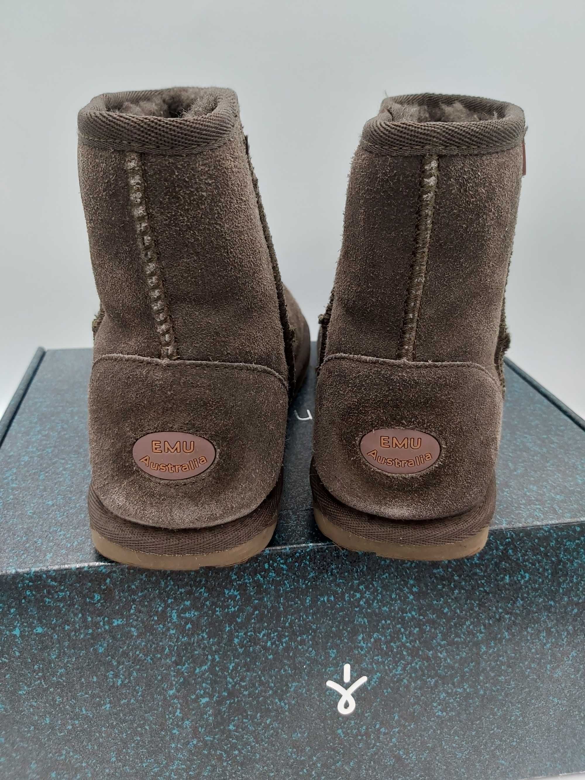 Śniegowce EMU AUSTRALIA wallaby mini teens rozmiar 38  kozaki botki