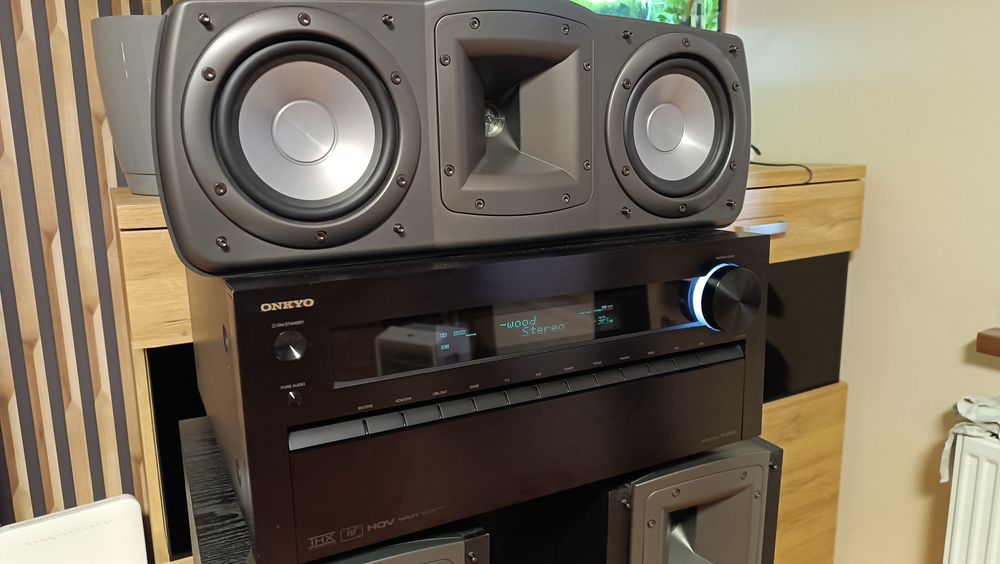 Zestaw audio Klipsch Synergy + Onkyo TX-NR809 | Stan bdb | Kino domowe