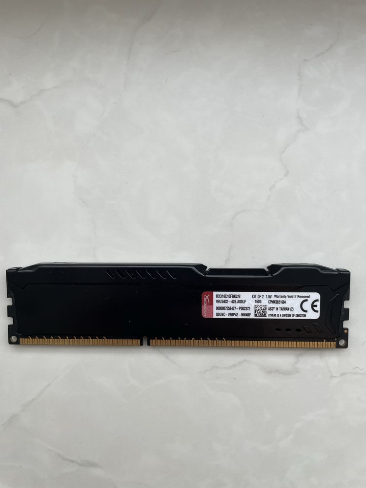 Fury HyperX ddr3 4gb