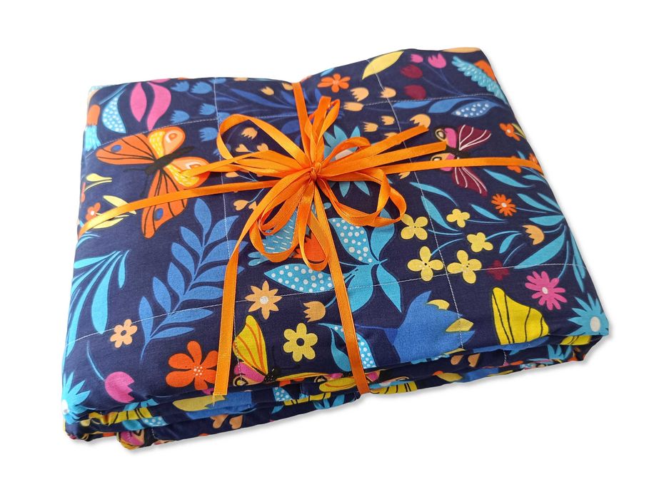 150x200 Kołdra obciążeniowa koc sensoryczny dla dorosłych WZORY 8kg