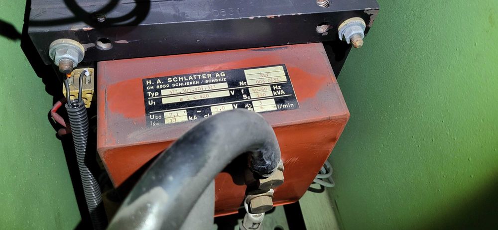 zgrzewarka Schlieren typ PN 2.232.55.33
