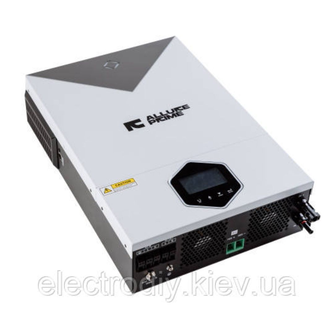 Гібридний сонячний інвертор Allure Prime MPS 6200W 48V гарантія