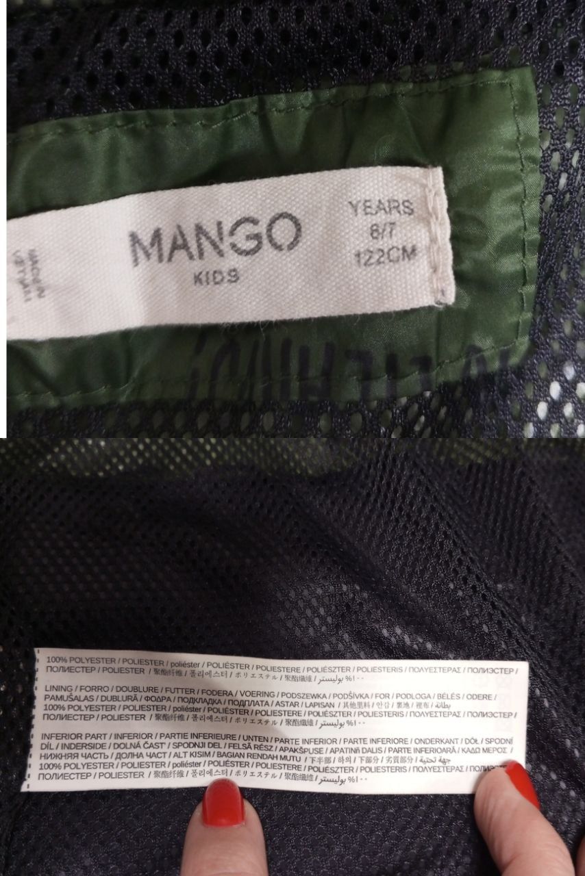 Куртка дощовик куртка Манго. MNG. Mango.