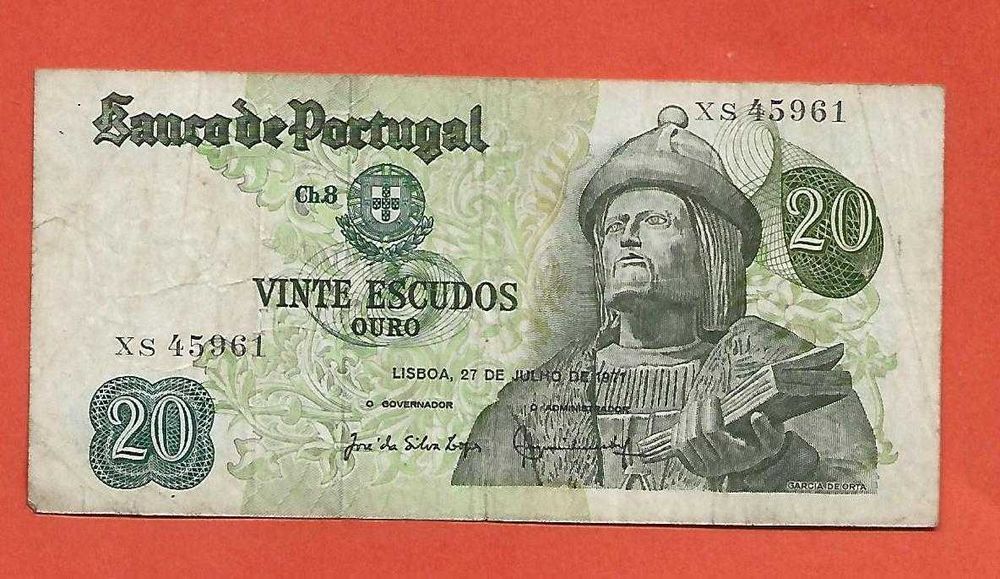 Nota de 20$00 de 1971