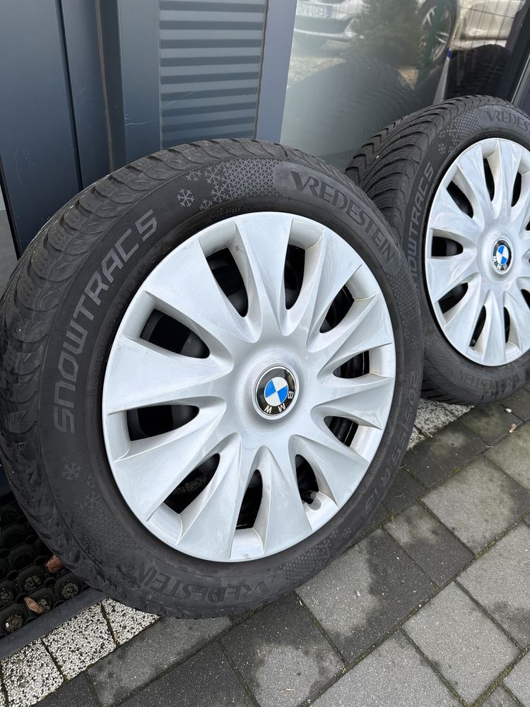 Koła Zimowe 5x120 195/55R16 BMW F20 F21 E90 E91 E87 stalowki