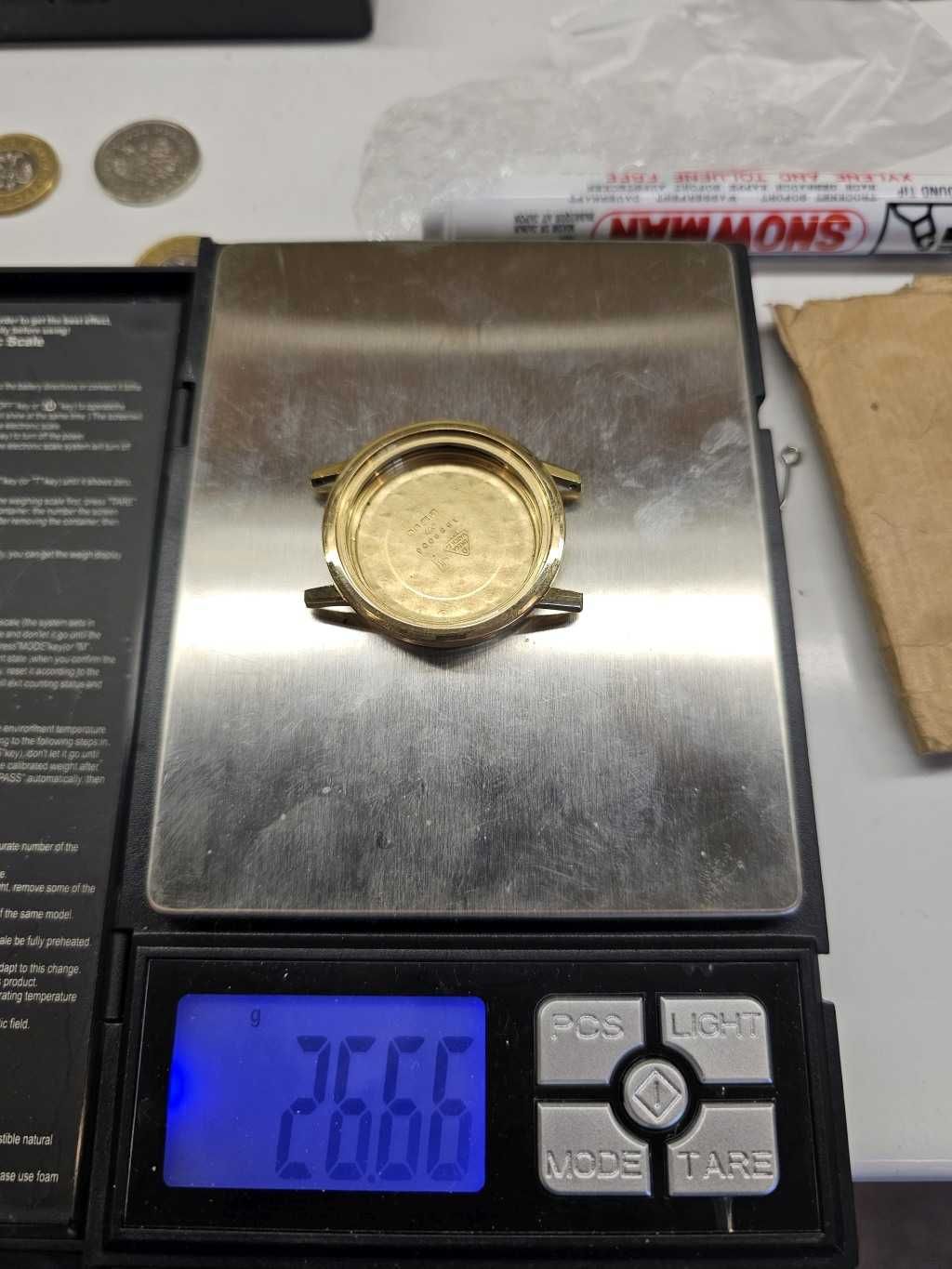 Złota Omega Constellation Chronometer największy model 26 g złota 18K